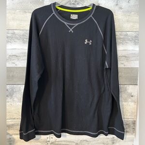 Under Armour Men's Charcoal Long Sleeve Tee